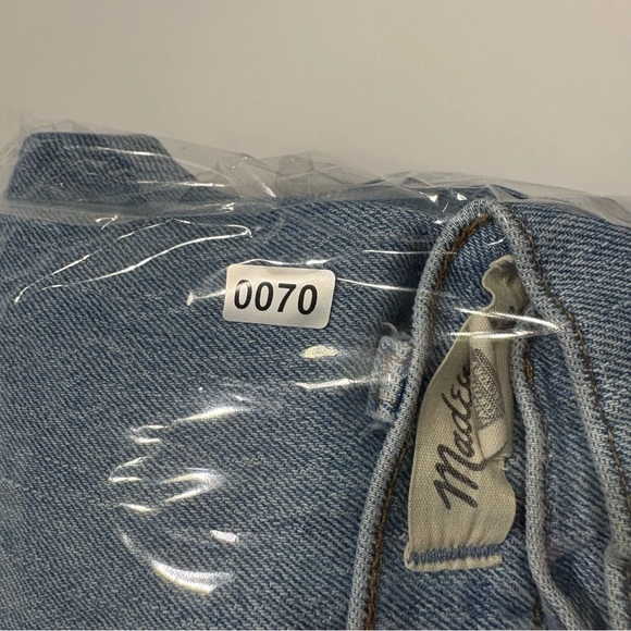 Madewell The Perfect Vintage Jean Light Wash High Rise Straight Size 25 - Picture 14 of 14